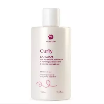 ADRICOCO Бальзам для кудрявых, вьющихся и непослушных волос CURLY