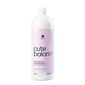 ADRICOCO Балансирующий шампунь CUTE BALANCE с лемонграссом