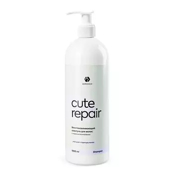 ADRICOCO Восстанавливающий шампунь с морским коллагеном CUTE REPAIR