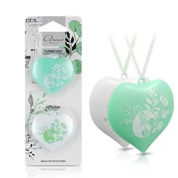 AEP Ароматизатор для дома Сердце, аромат Жасмин, Ландыш, Пихта 25