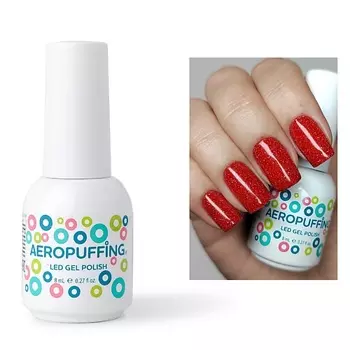 AEROPUFFING Светоотражающий гель-лак для ногтей