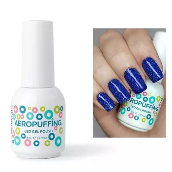 AEROPUFFING Светоотражающий гель-лак для ногтей