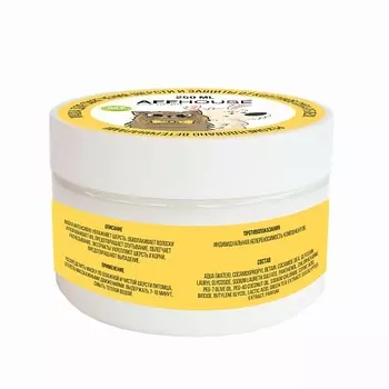 AFFHOUSE Маска для шерсти собак и кошек "Сила и Блеск", смягчение и укрепление, защита от колтунов 250