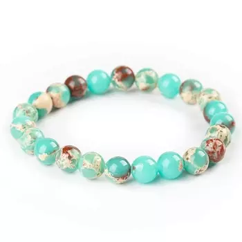 AGAT-ILONA Браслет из кальцита в подарочном мешочке