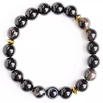 AGAT-ILONA Браслет из натурального агата 10 мм