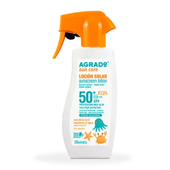 AGRADO Детский солнцезащитный лосьон SPF50+