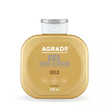 AGRADO Гель для ванны и душа Gold