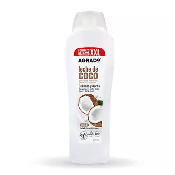 AGRADO Гель для ванны и душа Кокосовое молоко