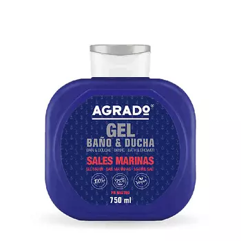 AGRADO Гель для ванны и душа Морская соль