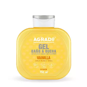 AGRADO Гель для ванны и душа Ваниль