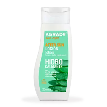 AGRADO Лосьон после загара с алоэ вера увлажняющий успокаивающий