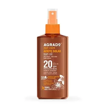 AGRADO Солнцезащитное масло для загара SPF20