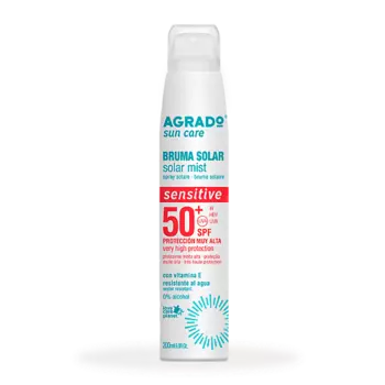 AGRADO Солнцезащитный спрей-мист для чувствительной кожи SPF50+