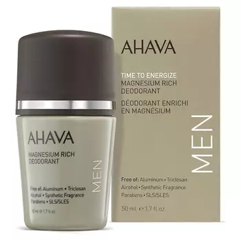 AHAVA Дезодорант Time To Energize MEN Magnesium Rich