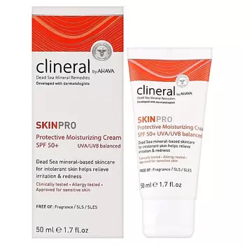 AHAVA Крем для чувствительной кожи Clineral Skinpro SPF 50+