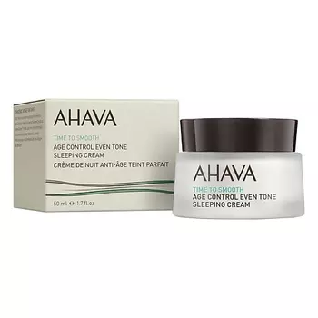 AHAVA Ночной крем Time to Smooth Age Control Even Tone