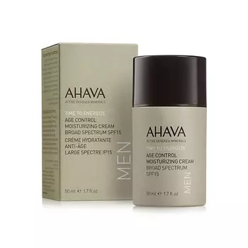 AHAVA Увлажняющий крем для мужчин Time to Energize SPF 15