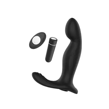 AIBU Вибратор анальный массажер простаты со съемной вибропулей