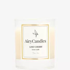 AIRYCANDLES Свеча ароматическая SWEET CHERRY с деревянным фитилем 190.0