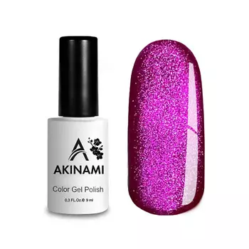 AKINAMI Лаковое покрытие Гель-лак магнитный кошачий глаз