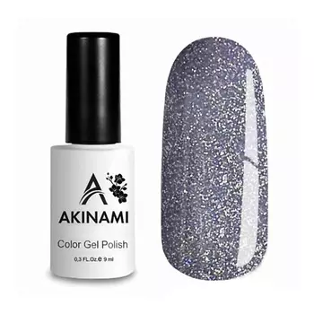 AKINAMI Лаковое покрытие Гель-лак с блестками Fireworks