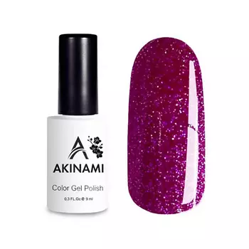 AKINAMI Лаковое покрытие Гель-лак с блестками Fireworks