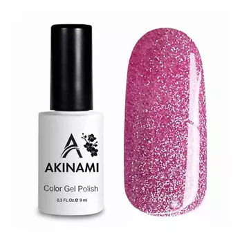 AKINAMI Лаковое покрытие Гель-лак с блестками Fireworks