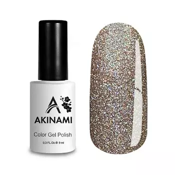 AKINAMI Лаковое покрытие Гель-лак с микро блестками Star Glow