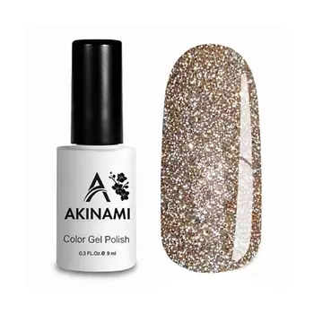 AKINAMI Лаковое покрытие Гель лак светоотражающий Solar