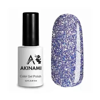 AKINAMI Лаковое покрытие Гель лак светоотражающий Solar