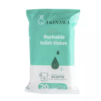 AKINAWA Влажная туалетная бумага. 20.0