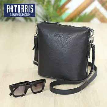 AKTORRIS Сумка женская через плечо/натуральная кожа/кросс-боди/клатч