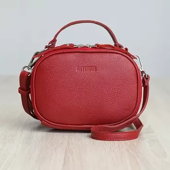 AKTORRIS Сумка женская через плечо, натуральная кожа