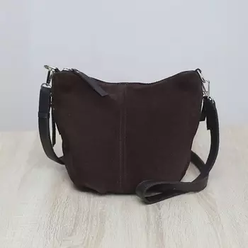 AKTORRIS Сумка женская замшевая кросс-боди через плечо