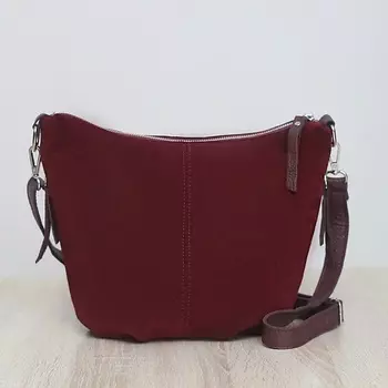 AKTORRIS Сумка женская замшевая кросс-боди через плечо