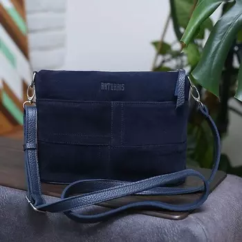 AKTORRIS Сумка женская замшевая кросс-боди через плечо