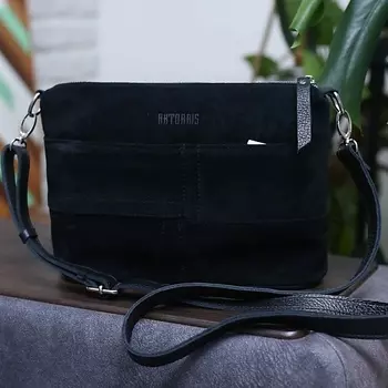 AKTORRIS Сумка женская замшевая кросс-боди через плечо