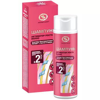 АКУЛЬЯ СИЛА Шампунь "Активатор роста волос"