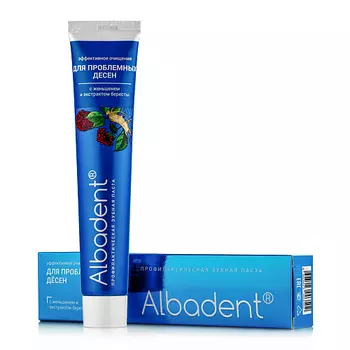 АЛЬБАДЕНТ Зубная паста "Для проблемных десен" профилактическая 95.0
