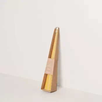 ALDECANDLES Свеча коническая 24см 1.0