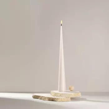 ALDECANDLES Свеча коническая 36 см 1.0