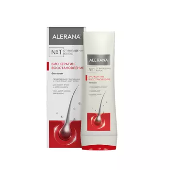 ALERANA Бальзам-ополаскиватель БИО Кератин восстановление