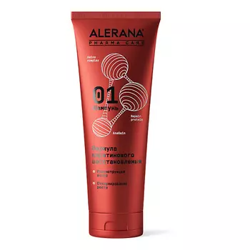 ALERANA Pharma Care Шампунь кератиновое восстановление 260.0