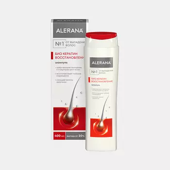ALERANA Шампунь БИО Кератин восстановление