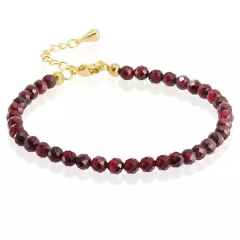 ALERIE-ACCESSORIES Браслет из натурального граната Miniature Garnet