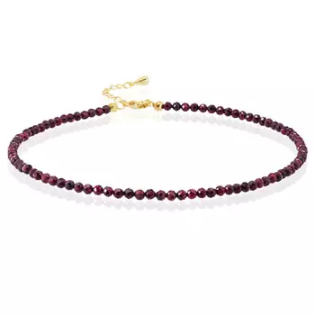 ALERIE-ACCESSORIES Чокер из натурального граната Miniature Garnet