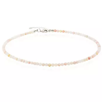 ALERIE-ACCESSORIES Чокер из натурального розового опала Miniature Rose