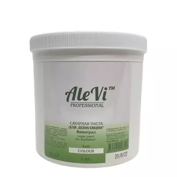 ALEVI Сахарная паста для шугаринга Soft мягкая Виноград 1000.0