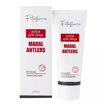 АЛФИТ ПЛЮС Омолаживающий крем для лица с пантами марала Fitofloris 75.0