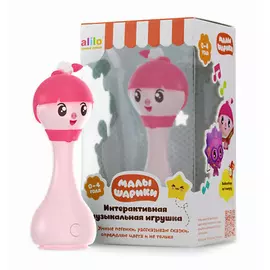ALILO Интерактивная музыкальная игрушка Малышарик Нюшенька R1 1.0